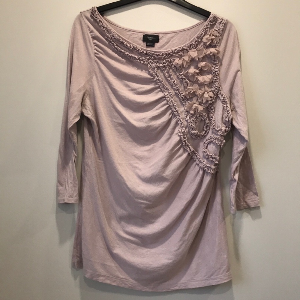 Romantic 3/4 length sleeve tee - Deletta - Large